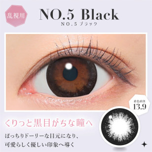 [預訂7-10天]Secret CandyMagic1day Toric No.05 Black シークレットキャンディーマジック トーリック NO.5ブラック